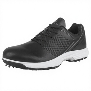 Chaussures de golf personnalisées en usine, offrant un amorti exceptionnel à long terme, antidérapantes, imperméables, en cuir, microfibre, maille et semelle extérieure en caoutchouc. - Product Image 2
