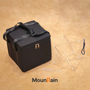 هرم كوارتز كريستالي ميركابا مزدوج للطاقة الشاكرا والعلاج بالصوت واليوغا والتأمل - Product Image 4