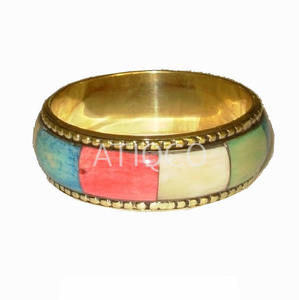 Latest & Cute Style Metal <b>Bracelet</b> Modern Multicolor Iron Brass <b>Bangle</b> Stylish <b>Fashion</b> Iron <b>Bracelet</b> Best Selling <b>Bangle</b> - Product Image 4