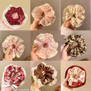 Diadema <span class=keywords><strong>de</strong></span> Encaje <span class=keywords><strong>de</strong></span> Poliéster Elegante <span class=keywords><strong>de</strong></span> Alta Gama para Mujer, Estilo Año Nuevo, Otoño Invierno, Felpa, Lazo para <span class=keywords><strong>el</strong></span> Cabello, Bola <span class=keywords><strong>de</strong></span> Año Nuevo - Product Image 2