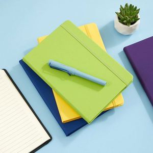 PU Strap <b>Notebook</b> A5 Business Office Notepad Meeting Excerpt Book - Product Image 1