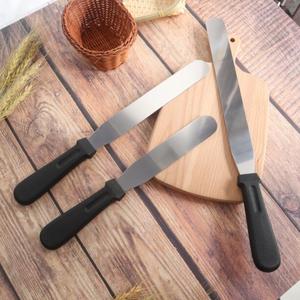 Herramientas para hornear pastel accesorios Venta caliente 2021 nueva fiesta decoración <span class=keywords><strong>de</strong></span> la boda <span class=keywords><strong>de</strong></span> acero inoxidable para hornear espátula - Product Image 1
