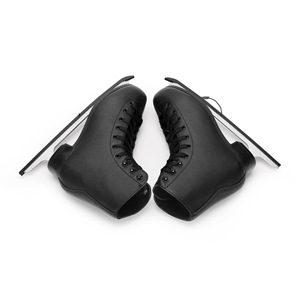 Chaussures de hockey sur <span class=keywords><strong>glace</strong></span> Chaussures de patinage artistique durables en cuir PU à louer - Product Image 6