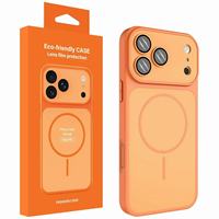 Étui magnétique antichoc givré mat en TPU+PC avec protection anti-empreintes digitales et étanche pour iPhone 17/16/15 Pro Max avec protection d'appareil photo