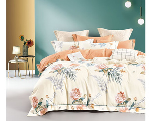 Conjuntos de Capa de Edredom de Algodão Luxuosos Personalizados com Estampa, Novos Conjuntos de Roupa de Cama Estampados, Conjuntos de Lençóis Estampados, Conjuntos de Lençóis com Elástico Estampados - Product Image 2