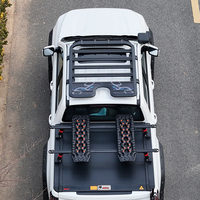 Paniers de toit en alliage d'aluminium pour bagages de voiture, compatibles Dodge RAM Quad Cab 1500 2500 2010-2026