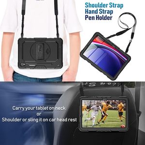 Étui antichoc robuste tablette 3-en-1 Super chute pour étui pour Samsung Tab S9 FE ALF-030 Laudtec - Product Image 5