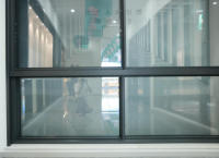 Ventana Corredera de Aleación de Aluminio con Aislamiento Térmico y Diseño Minimalista para Exteriores de Viviendas, Salas de Estar y Apartamentos