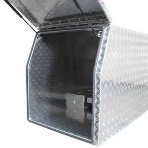 Hondenbench van aluminiumlegering, autodraagtas voor huisdieren, op maat gemaakte stijlen, montage op pick-up laadbak, aluminium kist, gereedschapskist van aluminiumlegering - Product Image 5