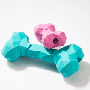 PAKEWAY Pet malzemeleri doğal kauçuk stok kemikleri Pet köpek Chew oyuncak Bite dayanıklı - Product Image 4