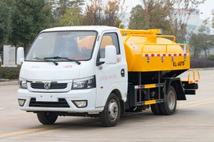 Camion de nettoyage haute pression Dongfeng Tuyi 4*2 de Chine, camion de dragage de canalisations de 3 mètres cubes, camion de dragage d'égouts, nettoyage des eaux usées - Product Image 2