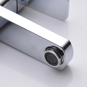 Rubinetto Miscelatore Monocomando Moderno per Lavabo, Acqua Calda e Fredda, in Acciaio Inossidabile, per <span class=keywords><strong>Bagno</strong></span> - Vendita all'Ingrosso dalla Fabbrica - Product Image 3