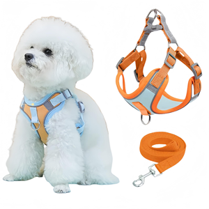 Arnés Ajustable y Reflectante para Perros y Gatos, Arnés Básico Transpirable para Perros Pequeños, Medianos y Grandes - Product Image 1