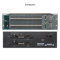 Égaliseur graphique audio professionnel GQX3102, processeur audio 2U, équipement sonore pour les spectacles sur scène
