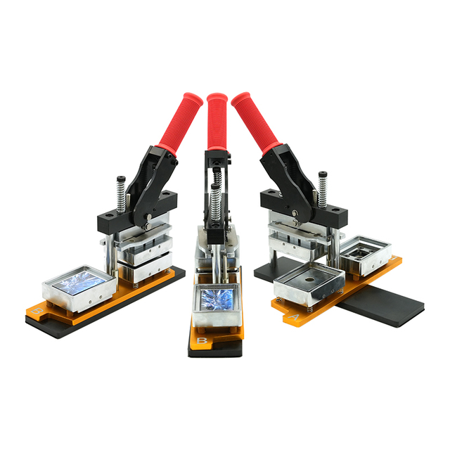 Auplex Automatic Rectangle Fridge Magnet Making Machine Kit - 53x80mm, 90*65mmmm & Photo Press on Magnet Supplier