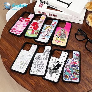 Coque <span class=keywords><strong>de</strong></span> <span class=keywords><strong>téléphone</strong></span> pour iPhone 16 Pro Max avec impression personnalisée <span class=keywords><strong>de</strong></span> fleurs <span class=keywords><strong>de</strong></span> cerisier pour filles, impression <span class=keywords><strong>de</strong></span> tissu <span class=keywords><strong>de</strong></span> haute qualité + acrylique + TPU - Product Image 5