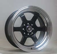 Jantes Jy noires en alliage d'aluminium de 15 pouces pour Ge GK Fengfan Ling Shuai Geely Panda Mini/Knight Kiwi LEAPMOTOR03