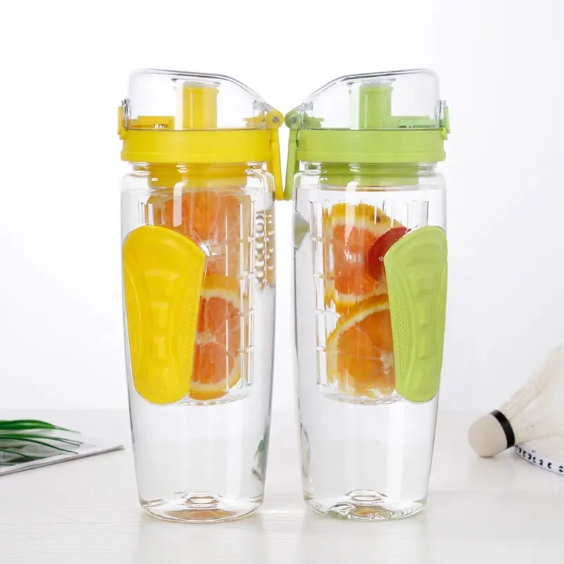 Embalagens de infusão de frutas, recipientes de embalagem de infusão de frutas, infusor de plástico acrílico, livre de bpa, alta qualidade