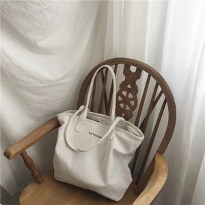 Sac fourre-tout en toile pour femmes, fourre-tout à la mode, étudiant coréen, sac à provisions en tissu de coton décontracté pour dames, grands sacs à main pour dames, <span class=keywords><strong>2022</strong></span> - Product Image 2