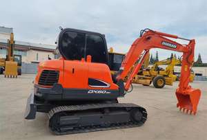 Excavadora de Orugas DX60 Ligera y Flexible con 1 Año de Garantía, Excavadora de Orugas de Alta Calidad - Product Image 4