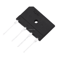Electronic Components Glass Passivated Molding Single-Phase SIP-4P Smd Transistor Diodes 600V 15A Bridge Rectifier Diode D15SB60