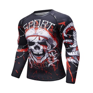 Jersey de ciclismo para hombre BJJ MMA Rashguard hecho a medida de alta calidad con características de protección contra sarpullidos - Product Image 5