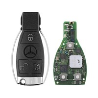 Placa PCB de llave inteligente CG MB FBS3 BGA Keyless Go con carcasa para vehículos Mercedes W204 W207 W212 W164 W166 W216 W221 W251 posteriores a 2010