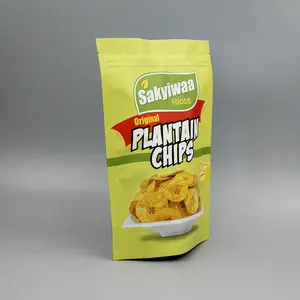 カスタム印刷食品グレードジップロックスナックカスタムプラスチックポーチ包装食品包装袋