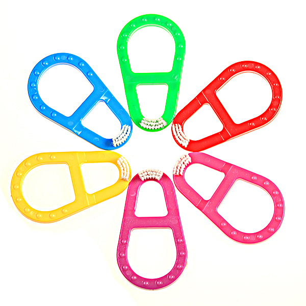 Обучение Головные уборы, маленькие размеры, большие ручки кольцо форма безопасности для малышей Детская зубная щетка для ребенка