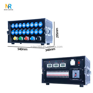 Rack-<span class=keywords><strong>Box</strong></span> für 16-Kanal-Ausgangsstromverteilungsgeräte für <span class=keywords><strong>DJ</strong></span>-Setups - Product Image 3