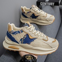 Chaussures de course décontractées respirantes pour hommes, tendance 2025, toutes saisons, avec semelle épaisse et doublure en maille, modèle Torre