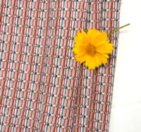 Tela de punto tricot infantil con diseño de espiga jacquard de doble cara, jersey elástico de peso medio para ropa escolar de niños y niñas