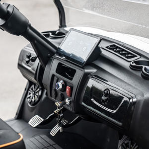 Nieuwe design vierwiel golfkar voor volwassenen, elektrisch aangedreven, 4 wielen, 4-persoons golfkar - Product Image 6