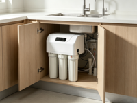 Purificateur d'eau domestique à osmose inverse avec affichage intelligent et réservoir de pression d'eau