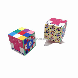 2025 Vente Chaude Cube Magique <span class=keywords><strong>3</strong></span>*<span class=keywords><strong>3</strong></span>*<span class=keywords><strong>3</strong></span> UV Impression Numérique Cube Magique <span class=keywords><strong>3</strong></span>.5cm 5.7cm 7cm Personnalisation pour la Promotion - Product Image 2