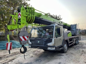 Grue de camion Zoomlion d'occasion 25T 30T 35T 50T 55T 70T 90T 100T, grue à flèche télescopique d'occasion pour camion - Product Image 3
