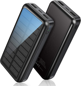 <span class=keywords><strong>Chargeur</strong></span> de grande capacité Type C Port Dual USB Power Bank 10000 Mah <span class=keywords><strong>Chargeur</strong></span> <span class=keywords><strong>solaire</strong></span> 20000mah Batterie de téléphone <span class=keywords><strong>portable</strong></span> - Product Image 3
