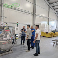 Machine de stérilisation automatique pour légumes emballés en bocaux de verre, autoclave de stérilisation