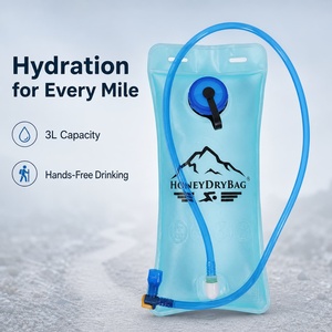 Poche à eau tactique OEM personnalisée en matrice polymère EVA, étanche à l'eau, zéro toxine, avec valve anti-morsure à débit élevé, pour course de trail - Product Image 6