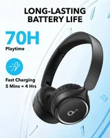 Casque supra-auriculaire sans fil Anker Soundcore H30i d'origine pour casque Bluetooth 5.3 avec codecs AAC