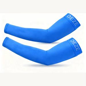 Manchons de compression personnalisables ZEDE avec bande antidérapante en silicone, respirants, pour le basketball et le cyclisme - Product Image 3