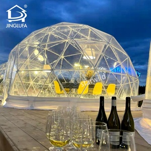 Kit de dôme géodésique en TPU transparent, dôme lunaire, maison, kiosque, pour jardin, <span class=keywords><strong>camping</strong></span>, fête, événement - Product Image 1