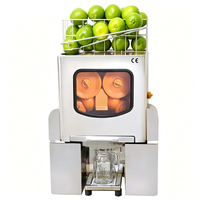 Industriële Citruspers NS2000E-3 Automatische Citruspers 110V/220V, 20 vruchten per minuut, Volledig roestvrijstalen constructie