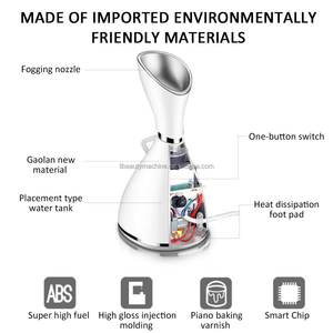 Appareil de vapeur pour le visage, nettoyeur de peau en profondeur, machine de beauté, spa à domicile, nano-vapeur pour le visage, appareil ménager - Product Image 5