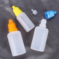 Ventes chaudes d'usine, Nicotine liquide, flacon en plastique de 10 ml