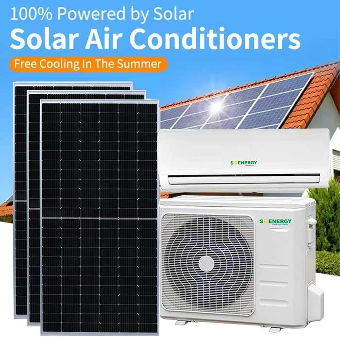 Curated visual reference: Hybrid Air Conditioning Solutions Reference: Efficient Cooling With Advanced Solar Inverter Multi Split Air