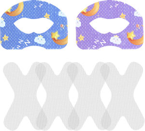 Melhorado Nighttime Sleeping and Snoring Relief <span class=keywords><strong>Sleep</strong></span> Strip Boca Tapes Melhor Respiração Nariz Anti-Ronco Tiras - Product Image 2