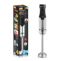 RAF 1600W 14500RPM Mixeur électrique à main à immersion Mélangeur de cuisine domestique pour purée de smoothies pour aliments pour bébés avec 20 vitesses