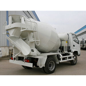 Camion malaxeur à béton mobile autochargeur d'occasion du fabricant chinois, avec 2 roulements, moteur, engrenage et PLC - Product Image 5