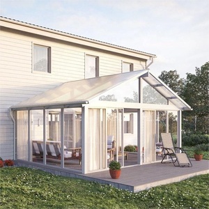 Hiên ngoài trời tất cả các mùa sunroom ngoài trời ngoài trời sunroom nhà kính nhà kính với ăn uống phòng tắm nắng - Product Image 6